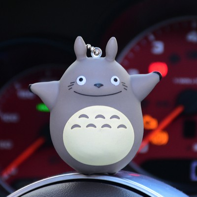 Móc Khóa  Anime Totoro ❤️FREESHIP❤️ Dễ Thương Cute Kèm Chuông Tặng Kèm Dây Da Treo Balo