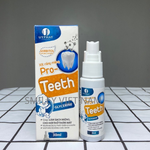 Xịt chống sâu răng cho bé Proteeth UNIFA, xịt răng miệng an toàn nuốt được giúp bé vệ sinh răng miệng hiệu quả