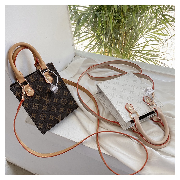 Túi Đeo Chéo Lv Đựng Điện Thoại Phong Cách Vintage Sang Trọng Thời Trang Cho Nữ