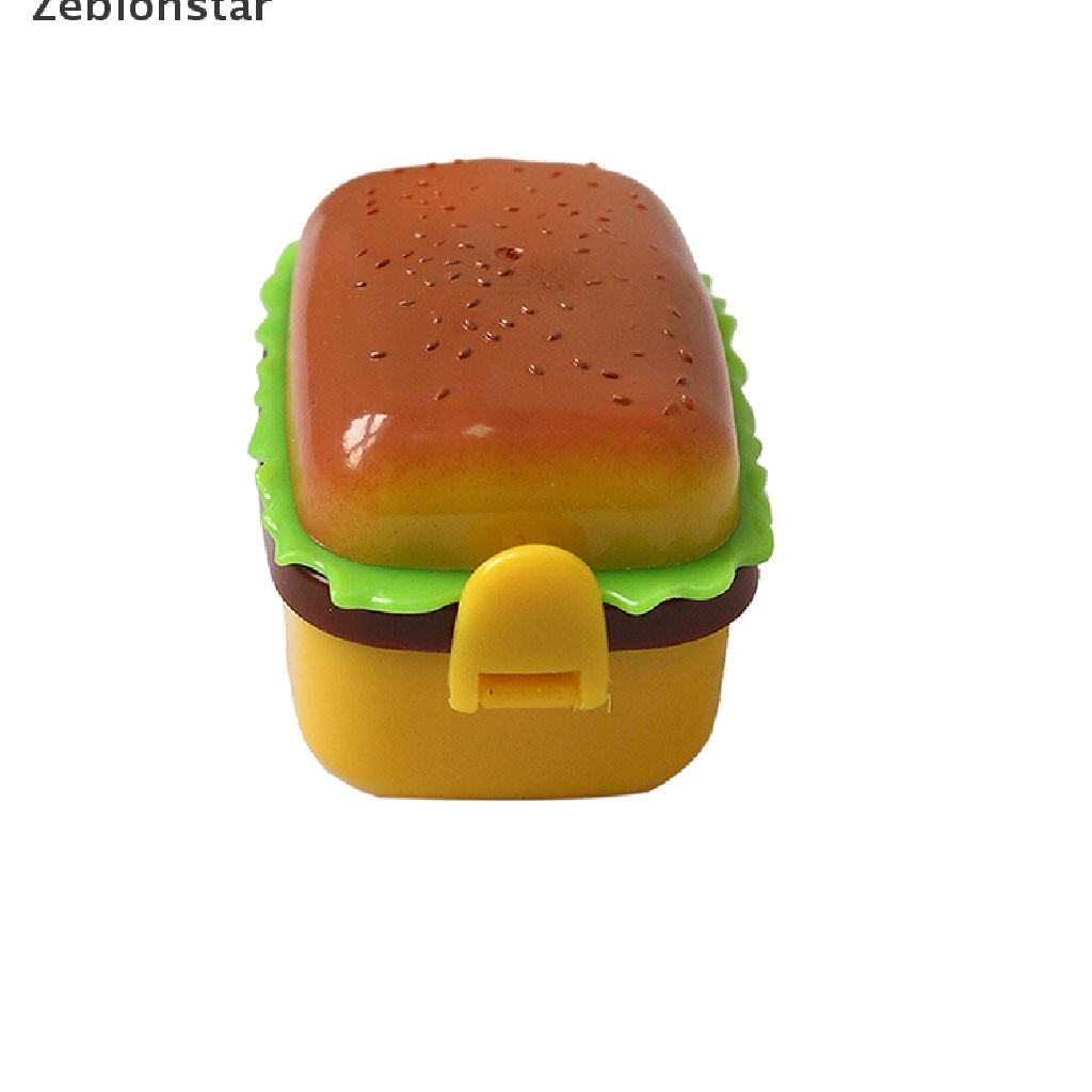 Dụng Cụ Gọt Bút Chì 2 Lỗ Hình Hamburger Độc Đáo Cho Trẻ Em