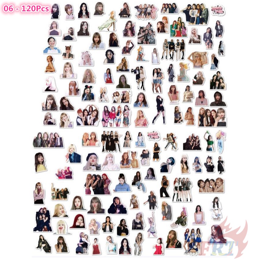 ❉ Hình Dán BLACKPINK ❉ Miếng Dán Trang Trí Thời Trang Chống Nước DIY Hình SuperGirl Superstar JISOO JENNIE ROSÉ LISA