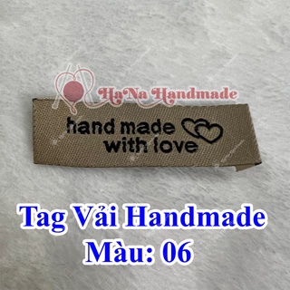 Tag vải handmade 9                       k/ cái
