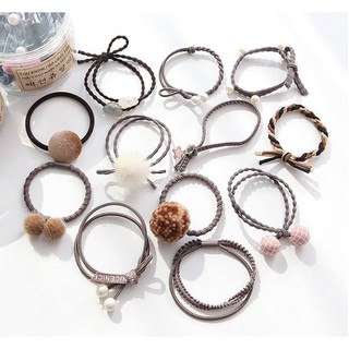 Set buộc tóc 12 dây