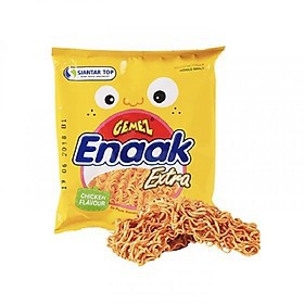 Hộp 24 gói mì ăn sống Snack Enaak vị gà gói 30gr vàng