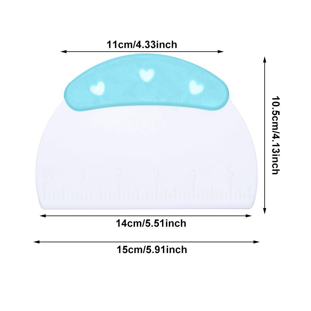 ESPO Dụng Cụ Cạo Bột Làm Bánh Bằng Nhựa 8 Kiểu Cho Nhà Bếp