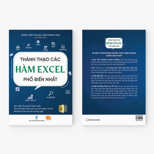 Sách - Combo 2 Cuốn Thành Thạo Hàm Excel + Soạn Thảo Word