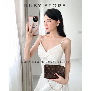 Đầm Maxi 2 Dây Xoắn Ngực  ( RUBYSTORE )