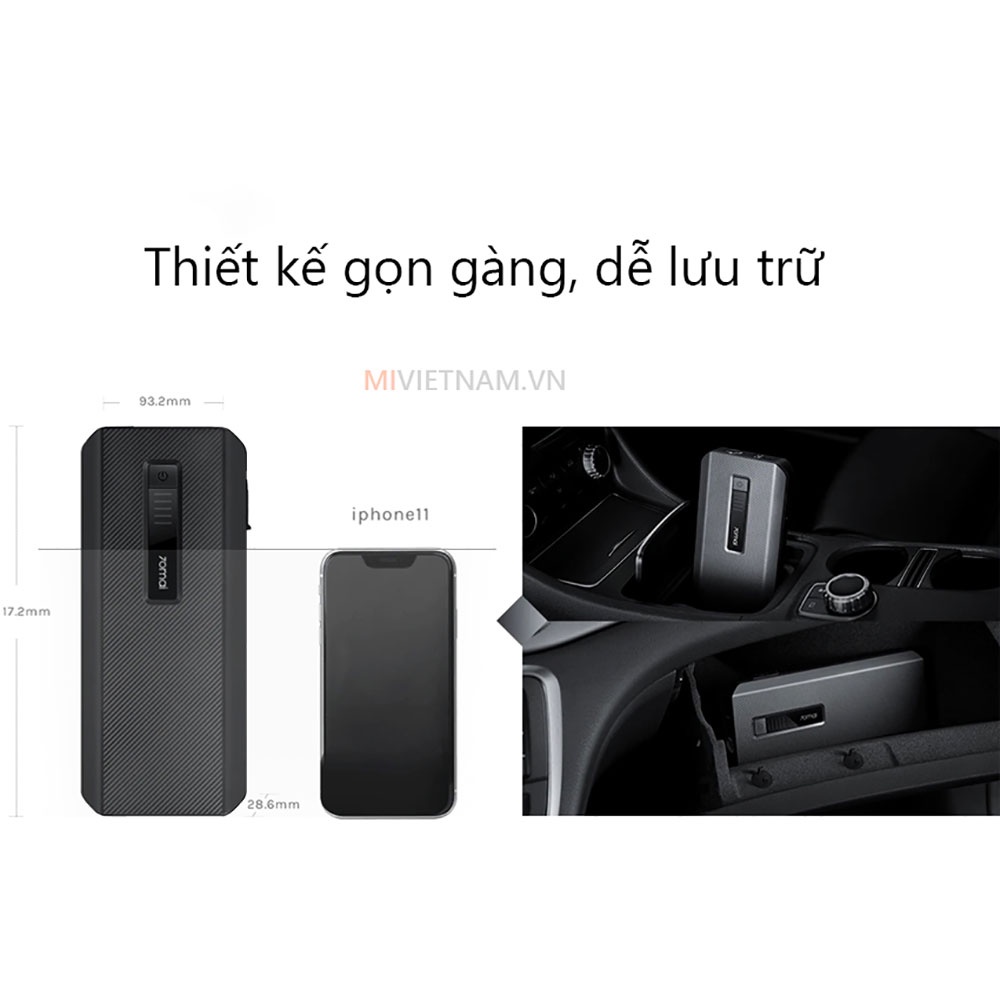 [Bản Quốc Tế] Bộ kích điện bình ắc quy xe ô tô Xiaomi 70mai Midrive PS06 Car Jump Starter Max