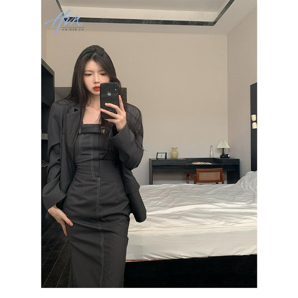 Bộ Trang Phục Hai Mảnh Dáng Ôm Thời Trang Mùa Xuân 2023 Dành Cho Bạn Nữ
