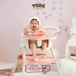 Ghế ăn dặm tobe ricard, ricard lux 2.0, ricard pro cao cấp đa chức năng nâng hạ độ cao dễ dàng hiện đại cải tiến cho bé