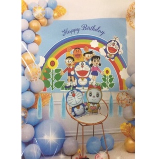 Set Bóng Sinh Nhật Doreamon Doremi Nobita Xuka