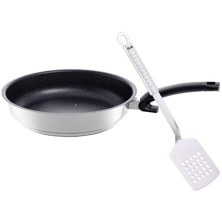 Chảo fissler adamant premium 28cm kèm xẻng lật made in Germany - dòng xịn nhất trong dòng chảo fissl