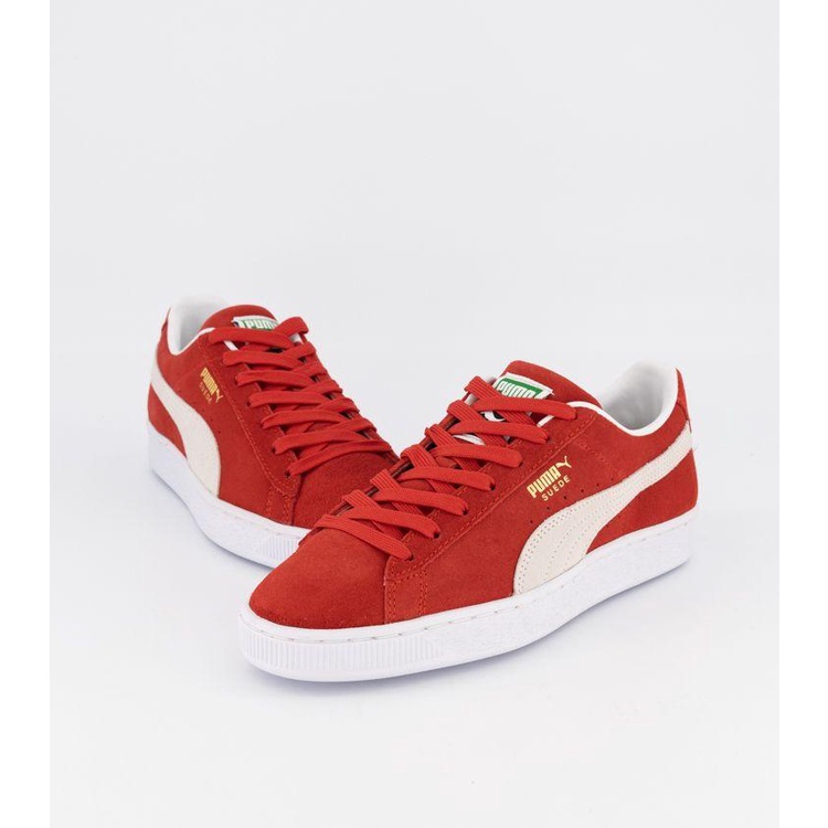 GIÀY PUMA NAM - MENS SUEDE CLASSIC XXI (HIGH RISK RED - WHITE)