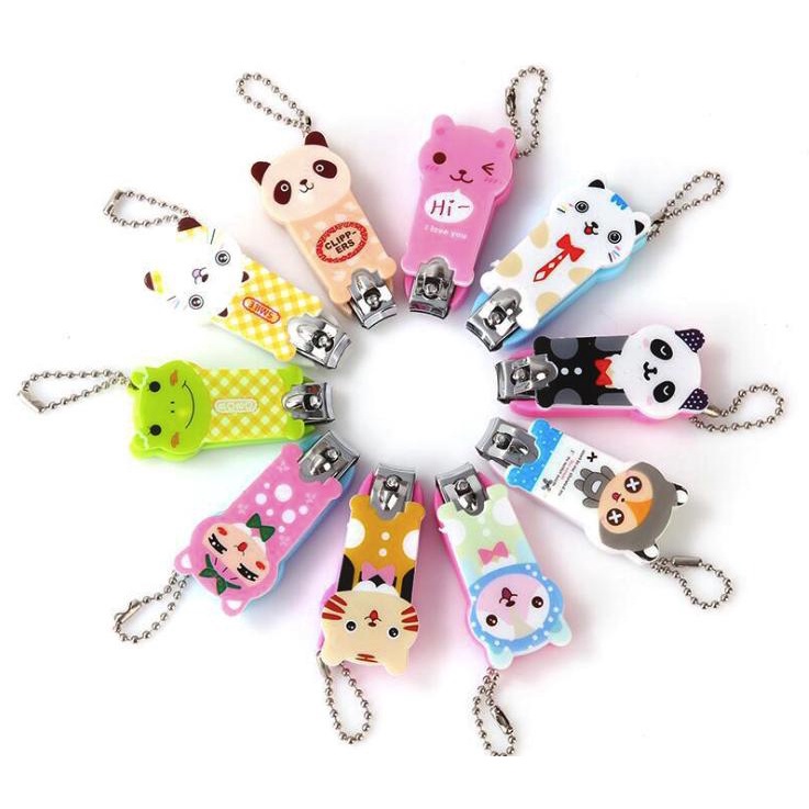 Bấm móng tay hình thú nhiều họa tiết dễ thương