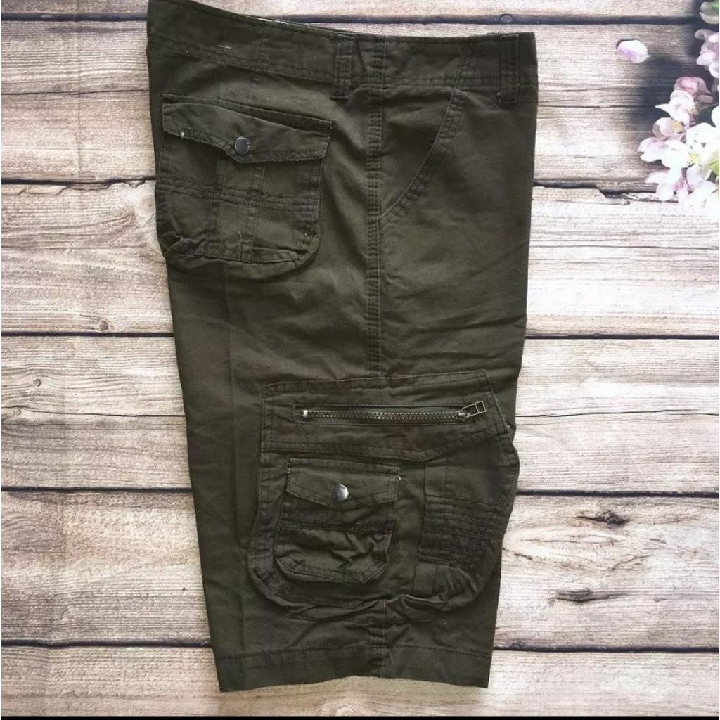 Quần SHORT KAKI dành cho Nam kiểu dáng túi hộp, form suông thoải mái, phong cách chuẩn thời trang cao cấp dễ phối đồ