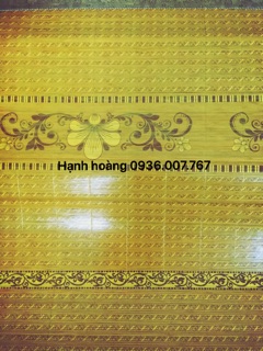 Chiếu trúc tăm tre vân gỗ