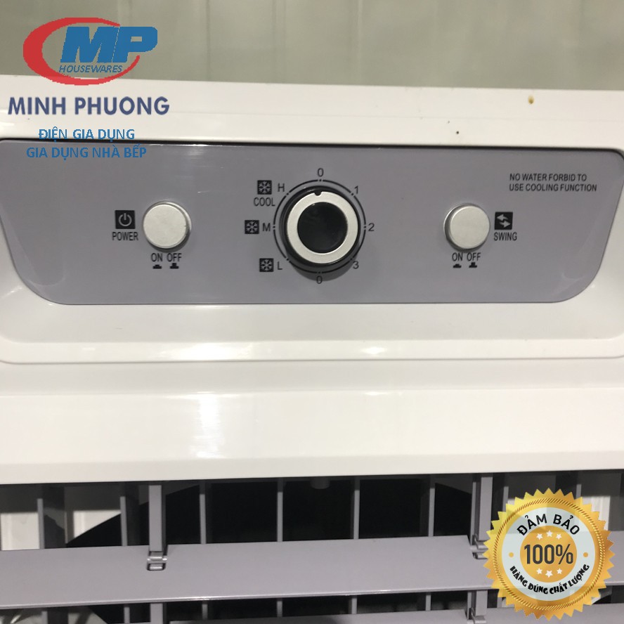 Quạt điều hòa quạt hơi nước công nghiệp Cool Summer CSM 20000 580W Cao  1.5 mét 100 Lít Bảo hành 24 Tháng