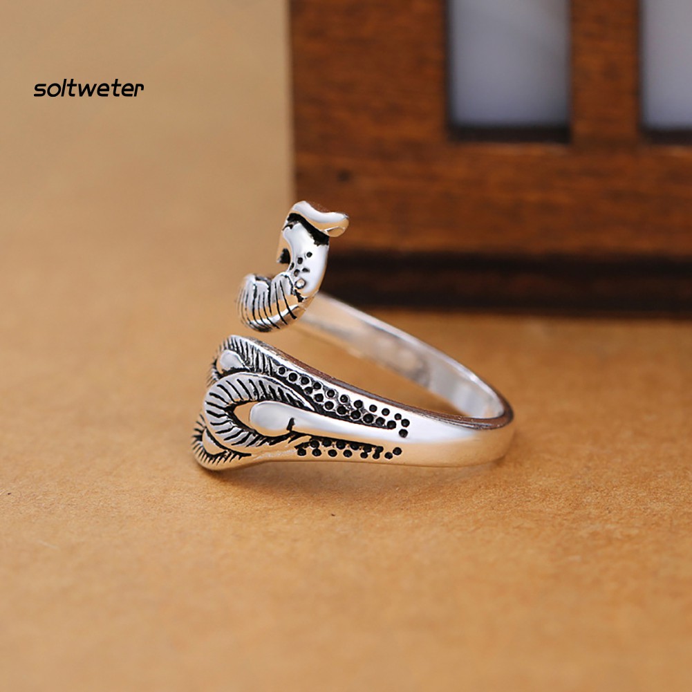 Nhẫn Hình Chim Công Phong Cách Cổ Điển