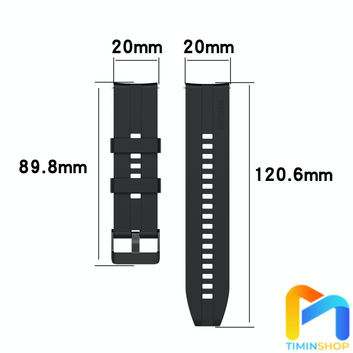 Dây đồng hồ Amazfit GTS 3/ 2/ 2e/ 2 mini/ GTS/ Bip/ Bip U/ Bip U Pro (DGT)