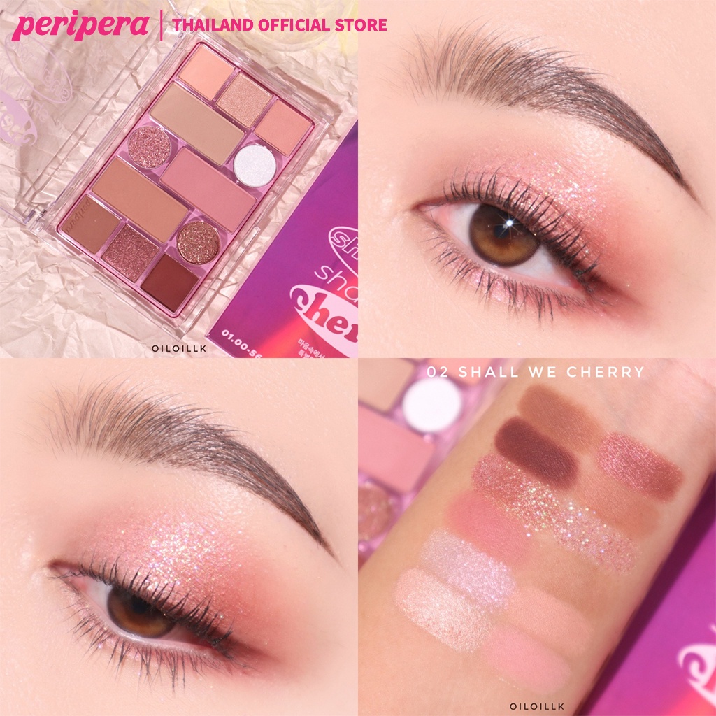 Bảng màu mắt Peripera All Take Mood Technique Palette