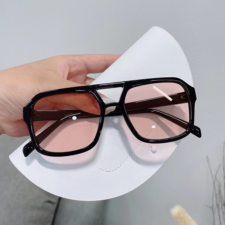 Kính Mát Gọng Vuông Phong Cách retro Hàn Quốc