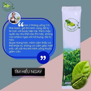 Cà Phê Xanh Giảm Cân Kháng Mỡ Thiên Nhiên Việt - Đánh Bay Mỡ Bụng Chỉ Sau 2 Tuần