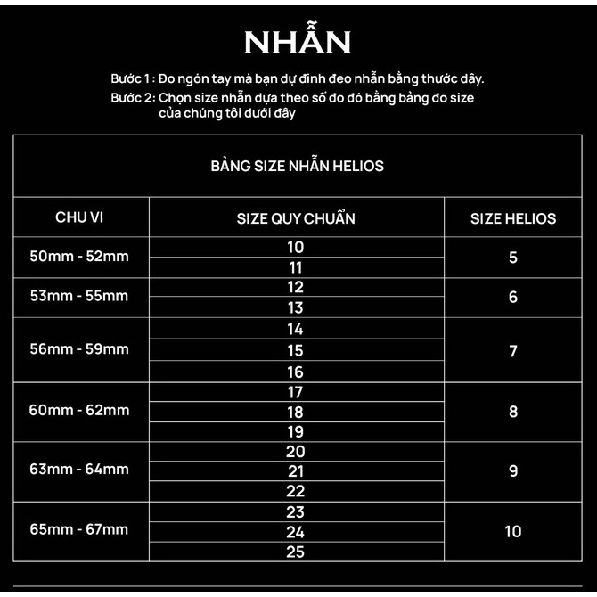 Nhẫn thời trang nam nữ Helios Minimal Star Bạc