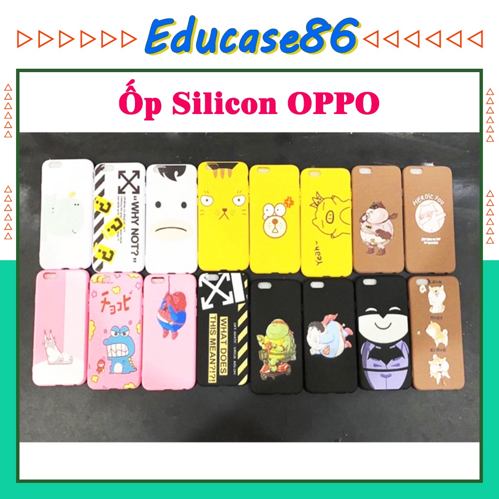 [FREE SHIP] ỐP tpu dẻo mịn OPPO A7,A9 2020,A83,F11,F11 PRO,K3,RENO 6.4 MẪU NGẪU NHIÊN Educae86