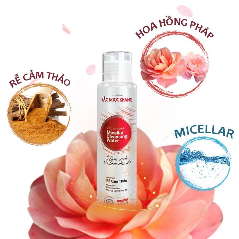 Nước tẩy trang sắc ngọc khang