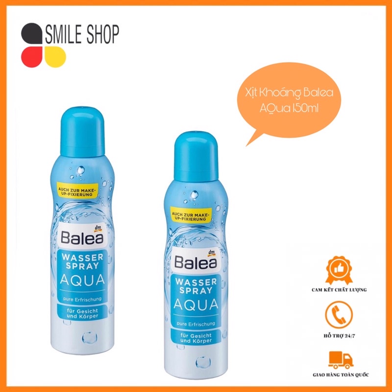 🇩🇪 XỊT KHOÁNG BALEA 150ml - Nội Địa Đức