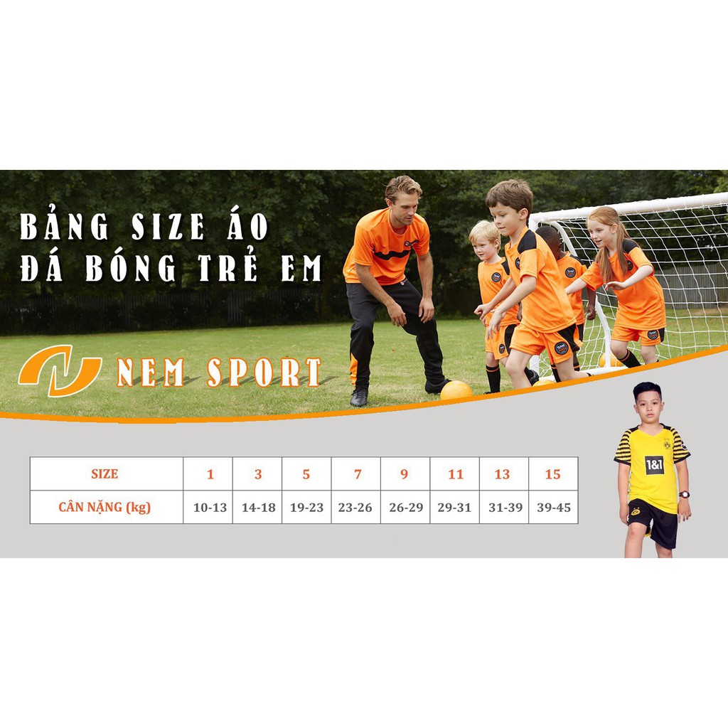 Quần Áo Bóng Đá Trẻ Em Asenal Màu Đỏ Sân Nhà 23/24 - Vải Thun Mè Cao Cấp
