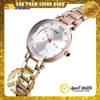 Đồng Hồ Nữ cao cấp chính hãng SKMEI |SK1411 Mặt 27MM Chống Nước 3ATM|