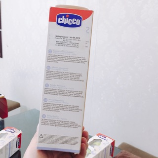 Bình sữa chicco 250ml núm ty silicon 2m+