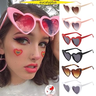 Kính mát hình trái tim chống tia uv thời trang sành điệu cho nữ