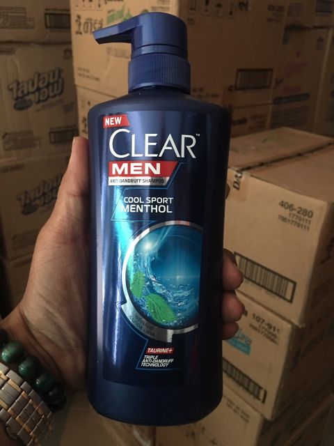 DẦU GỘI CLEAR 410ML THÁI LAN