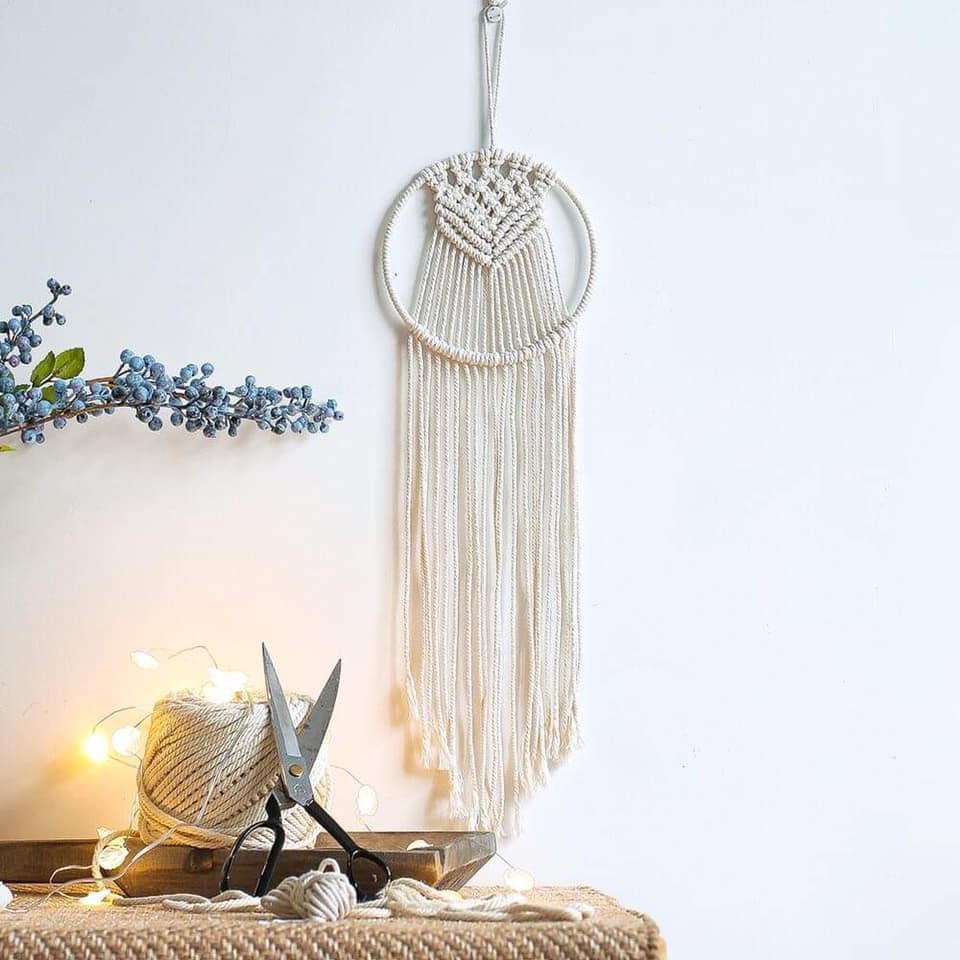 [Giá Ưu Đãi ] Dreamcatcher Macrame Trang Trí