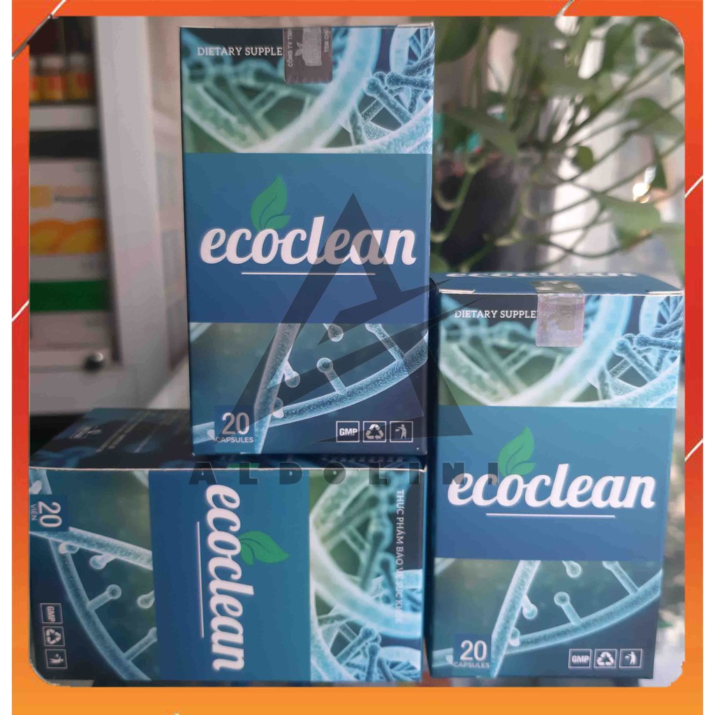 [COMBO 3 HỘP] Viên Uống ECOCLEAN - Diệt Ký Sinh Trùng Thải Loại Độc Tố Tạm Biệt Hôi Miệng - CHÍNH HÃNG HỘP 20 VIÊN | BigBuy360 - bigbuy360.vn