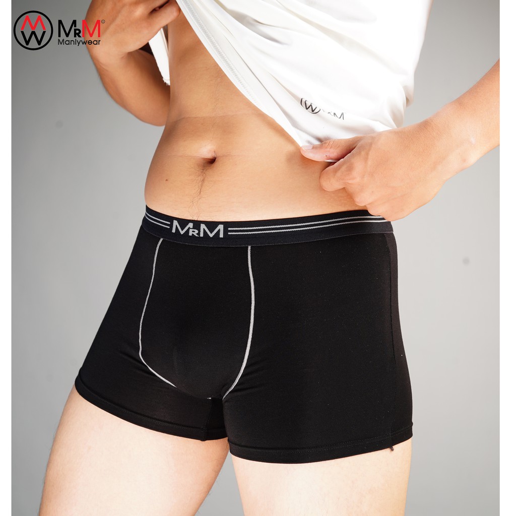 Hộp 4 quần sịp nam boxer sợi tre tự nhiên kháng khuẩn thấm hút mồ hôi - MRM Manlywear