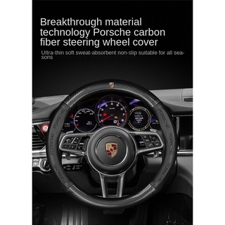 Porsche Cayenne Panamera 911Boxster Macan bọc thép bánh lái lái bằng lông hồng sợi mới