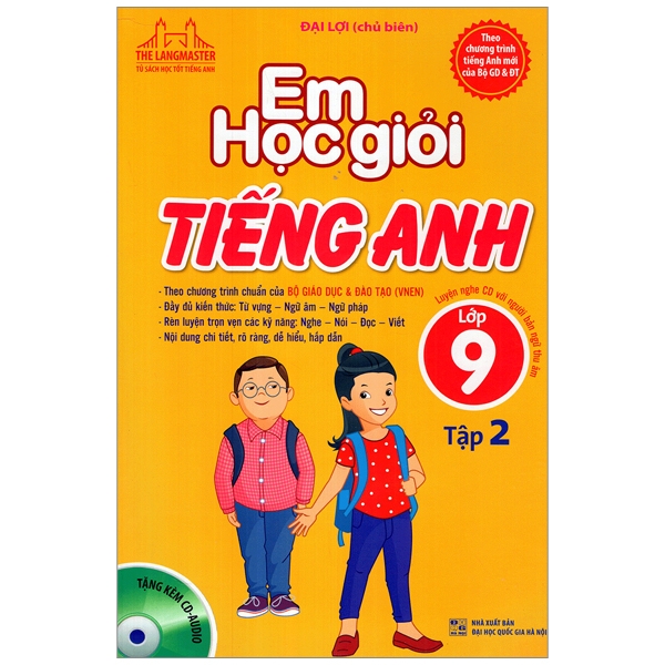 Sách Em Học Giỏi Tiếng Anh Lớp 9 Tập 2 - Kèm CD