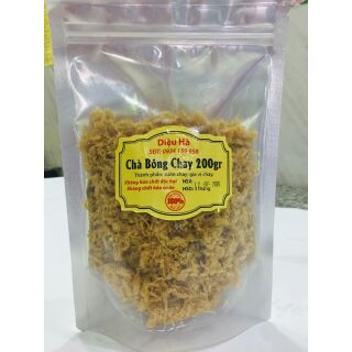 Chà bông chay 200gr -Nhà làm 65k