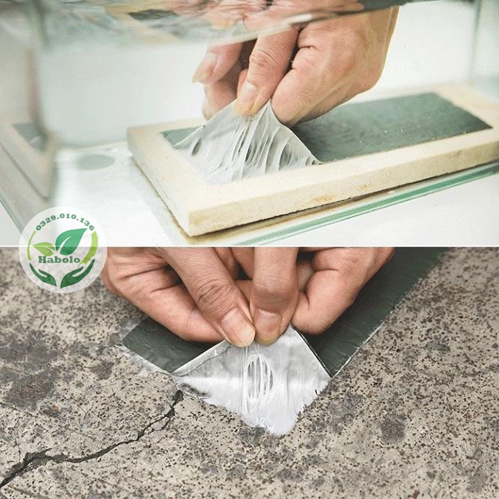 Băng keo chống dột, chống thấm, băng dán siêu dính đa năng Nhật Bản - cuộn khổ 5cm x dài 5m