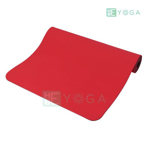 THẢM YOGA RELAX TPE ECO 6MM 2 LỚP MÀU ĐỎ ( TẶNG KÈM TÚI)