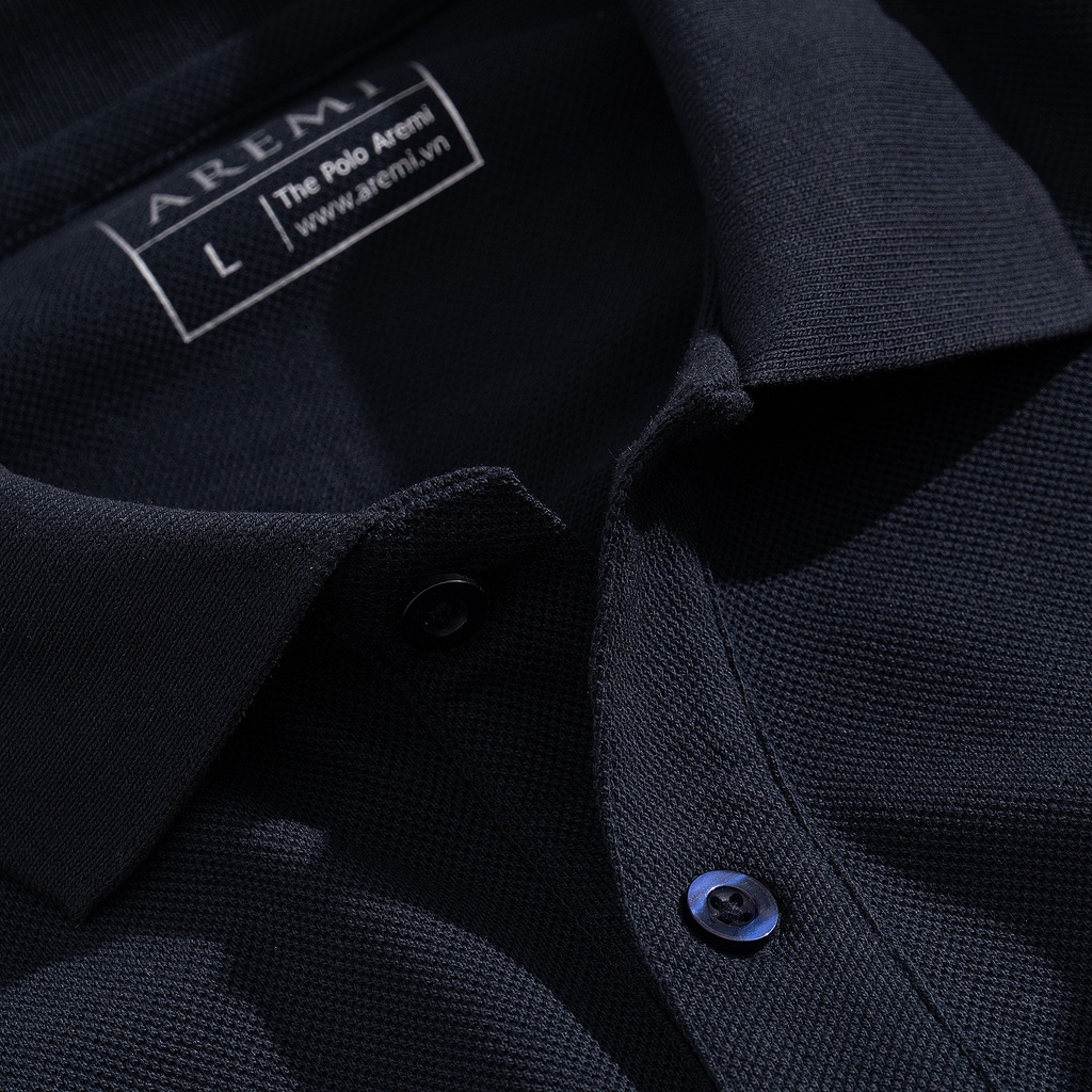 Áo polo nam DARK BLUE cổ trụ,Vải COTTON xuất dư, chuẩn form,thiết kế phong cách sang trọng-lịch lãm,AREMI ARPL13 | BigBuy360 - bigbuy360.vn