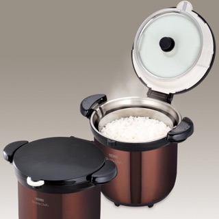 Nồi Ủ Thermos 4.5L (Nội Địa Nhật), Màu inox,màu mận