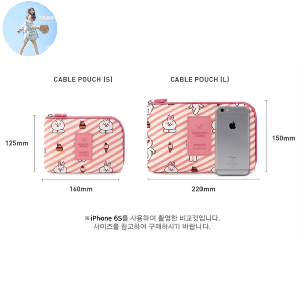 Dây Cáp Sạc Đa Năng Nhập Khẩu Hàn Quốc Hình Gấu Nâu Xinh Xắn | BigBuy360 - bigbuy360.vn