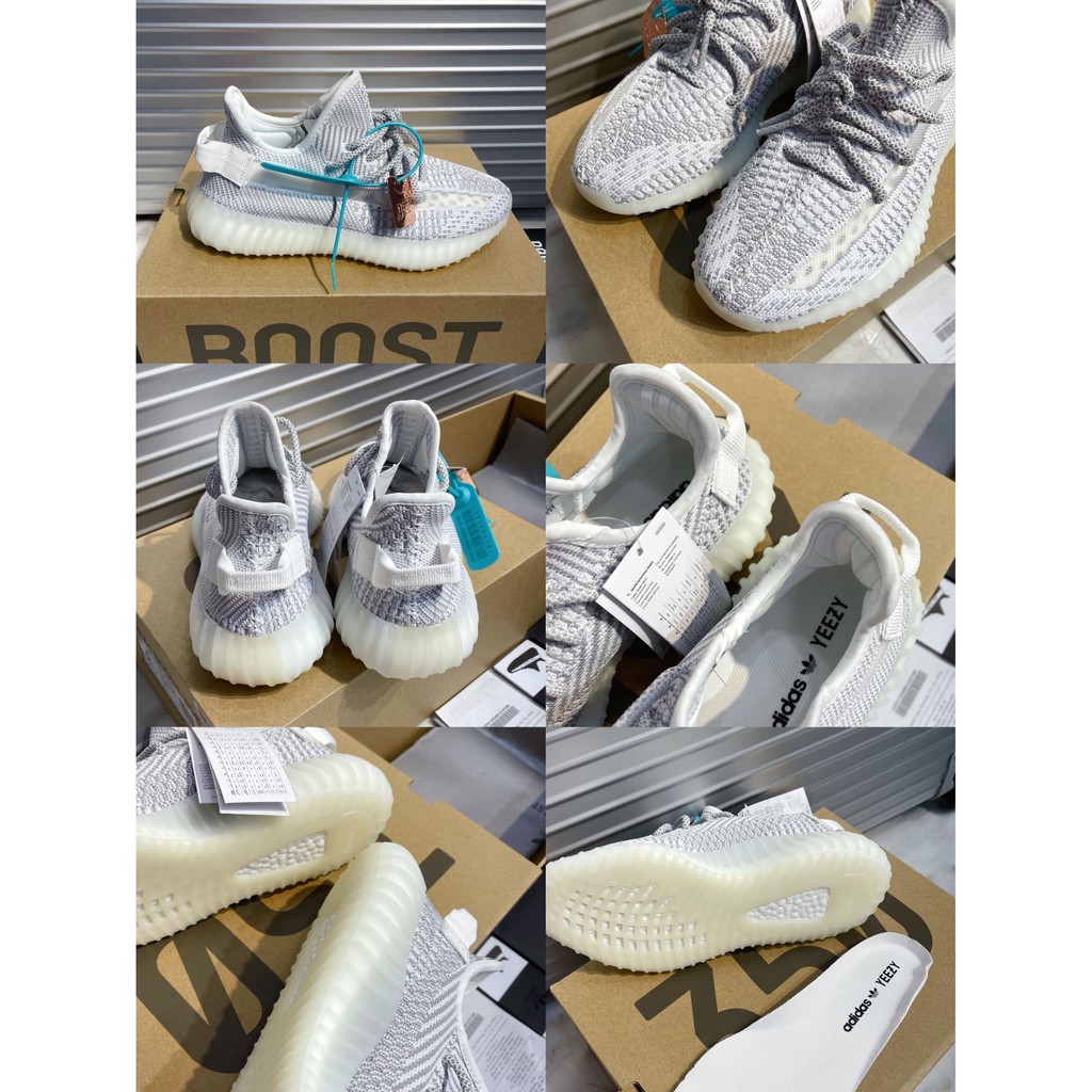 [Fullbox+cao cấp] Giày thể thao da thật  Adidas Yeezy 350  thiết kế thu hút mang đến phong cách cực hấp dẫn