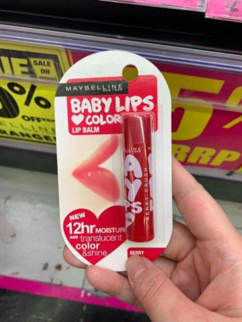 Son dưỡng môi baby lips của Maybeline