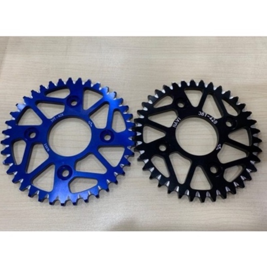 Dĩa tải nhôm 7 CNC 38T, 39T cho Raider Fi (300008, 300012)