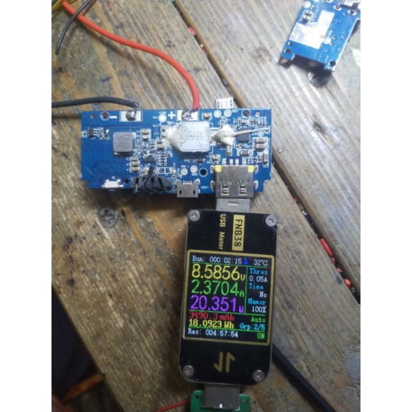 Mạch Sạc nhanh QC 3.0(Sạc nhanh 5V/3A -9V/2A -12V/1,5A) hàng cũ tháo máy (mạch dùng pin 3.7v)